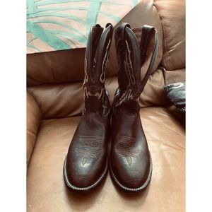 Tony Lama Vasco Brown Cowboy Boots